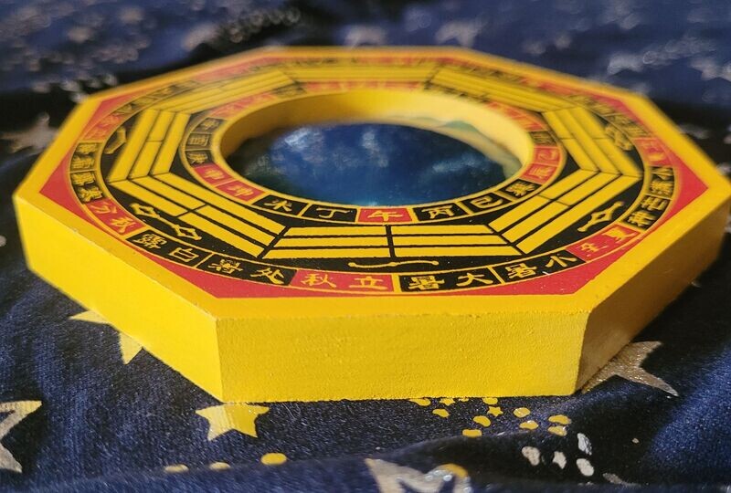 Traditionelles Bagua Spiegel Set - konvex & konkav - Feng Shui