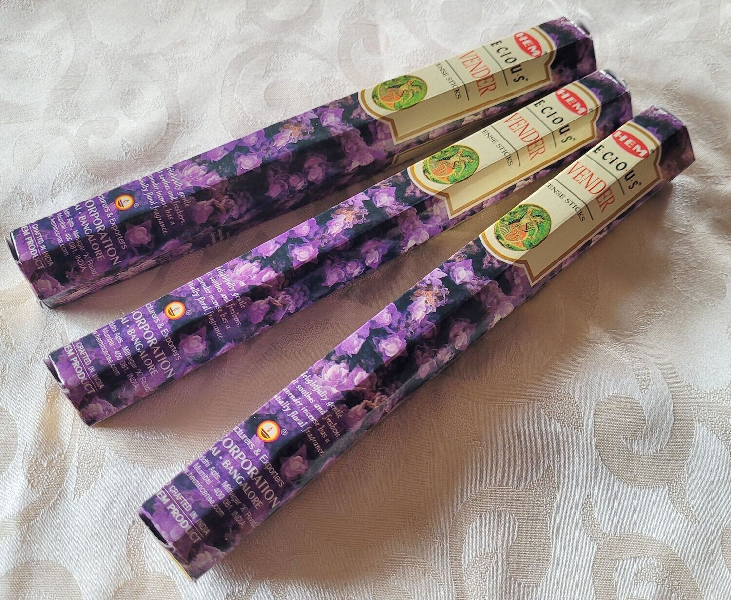 HEM - Lavendel - 1 Packung mit 20 Räucherstäbchen