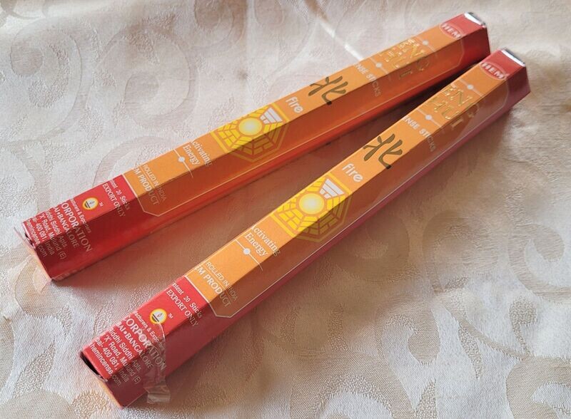 HEM - Feng Shui - Fire/Feuer - 1 Packung mit 20 Räucherstäbchen