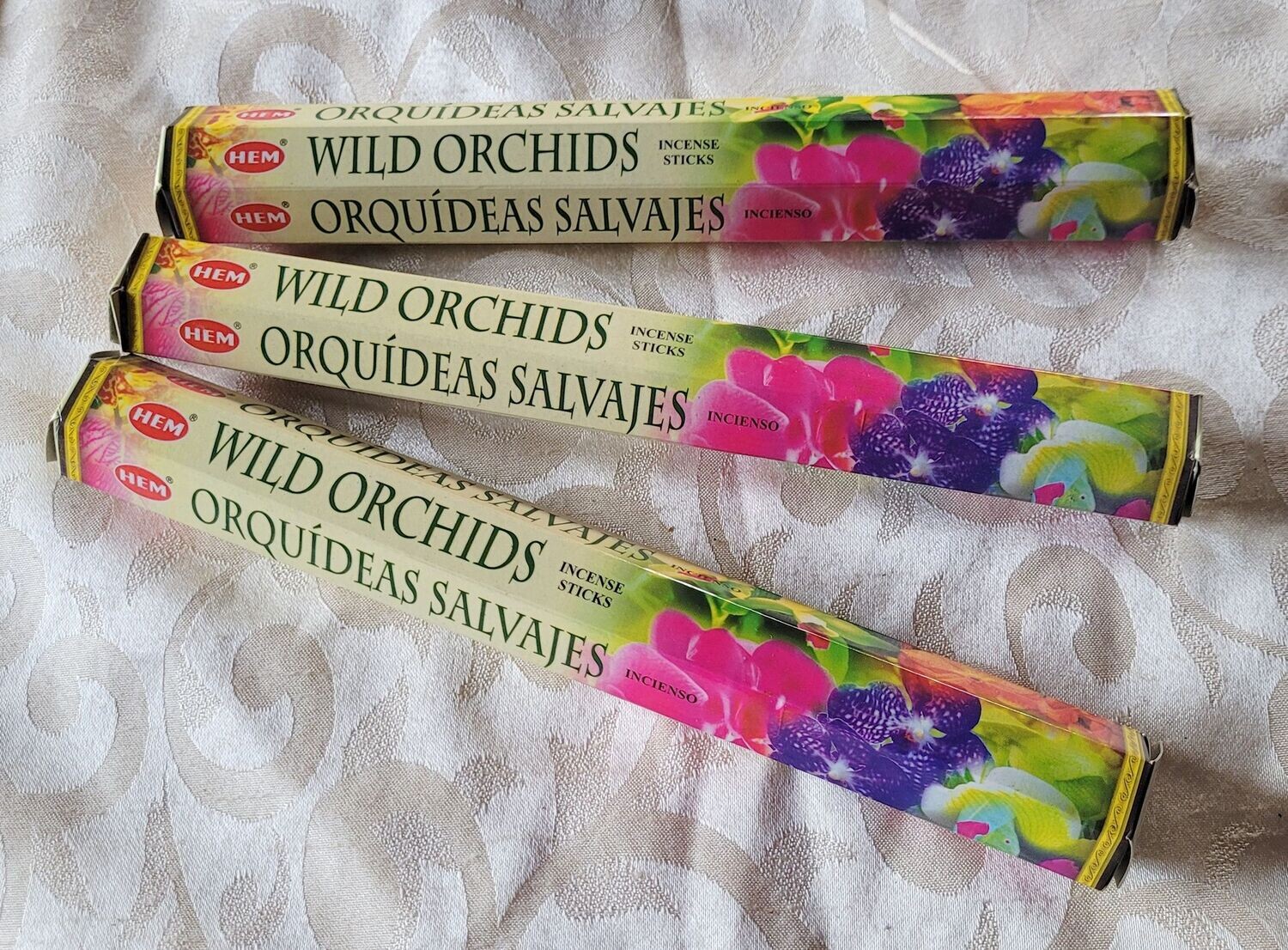 HEM - Wild Orchidee - 1 Packung mit 20 Räucherstäbchen