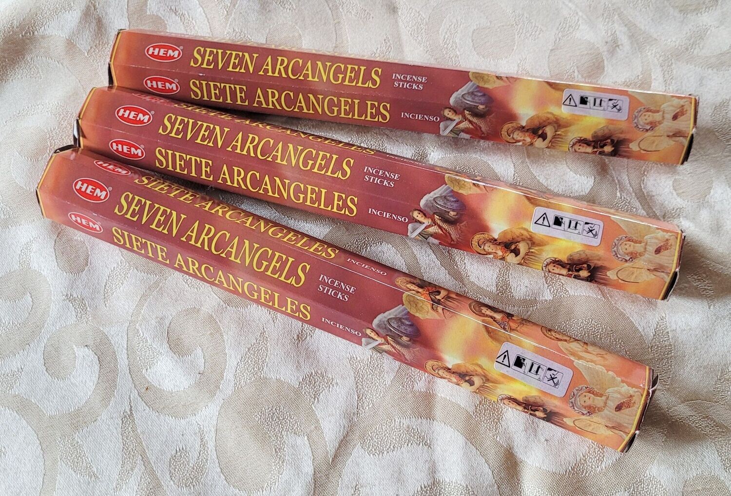HEM - Seven Arcangels/sieben Erzengel - 1 Packung mit 20 Räucherstäbchen