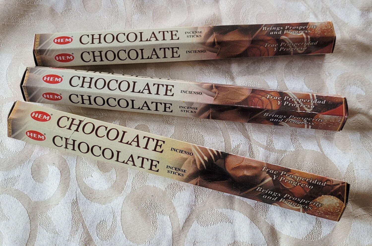 HEM - Chocolate/Schokolade - 1 Packung mit 20 Räucherstäbchen