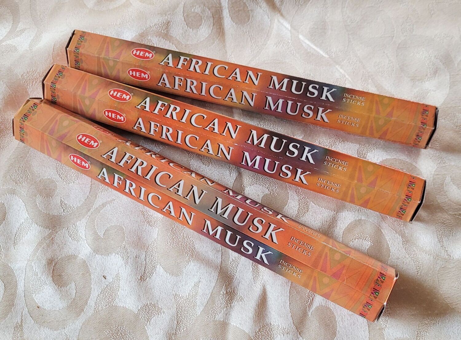 HEM - African Musk/Afrikanisches Moschus - 1 Packung mit 20 Räucherstäbchen