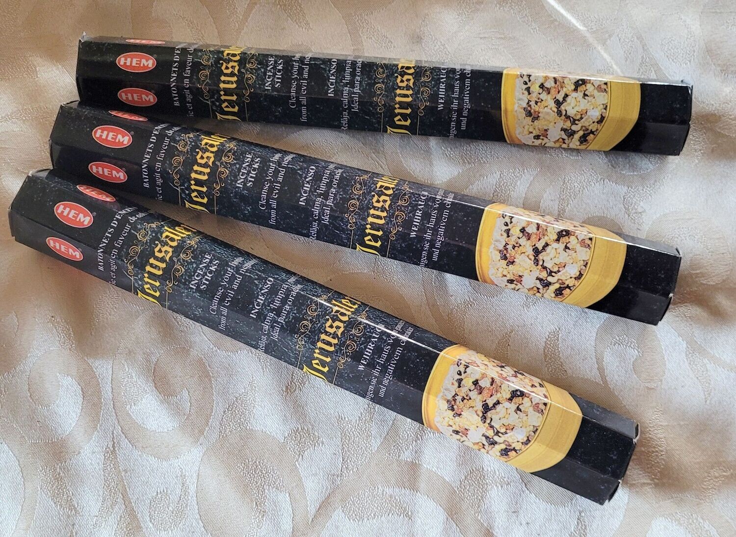 HEM - Jerusalem - 1 Packung mit 20 Räucherstäbchen