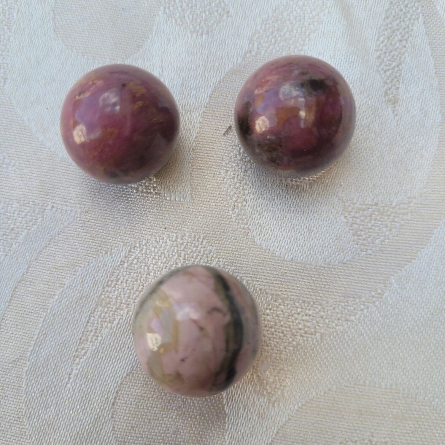 ​Rhodonit Edelsteinkugel - 2 cm