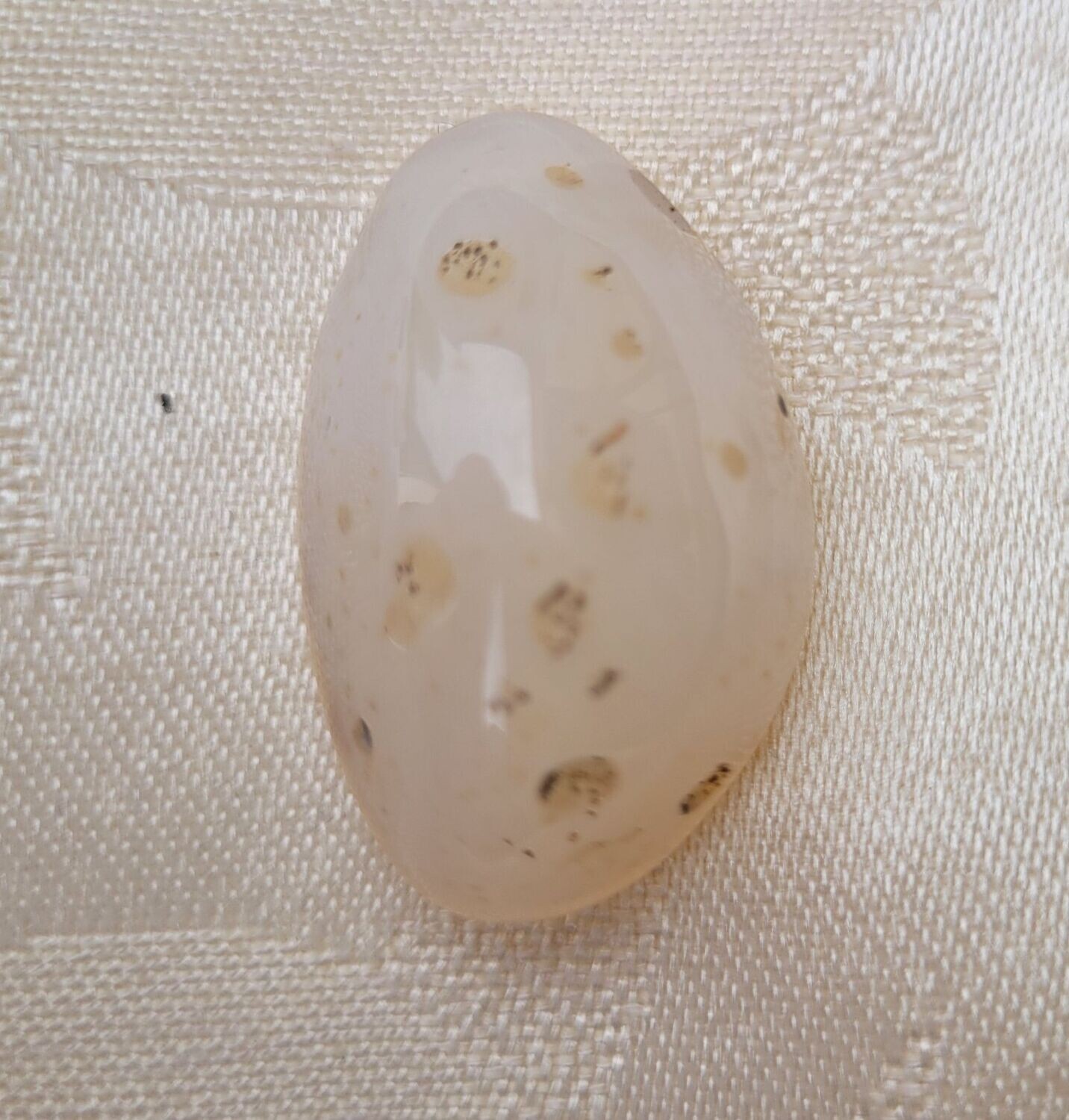 Chalcedon rosa - 2,5 mm gebohrt