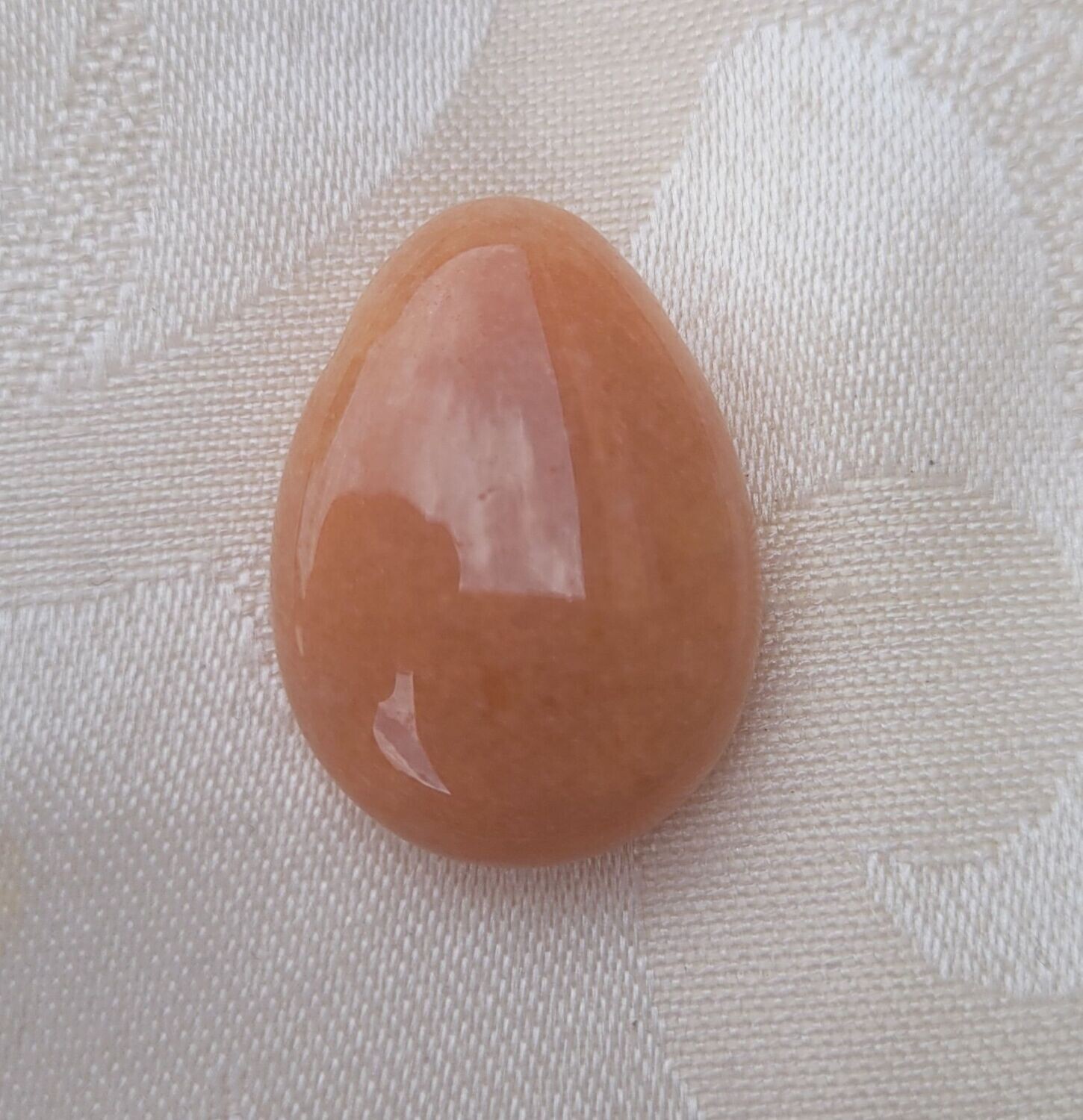 ​Aventurin orange - 2,5 mm gebohrt