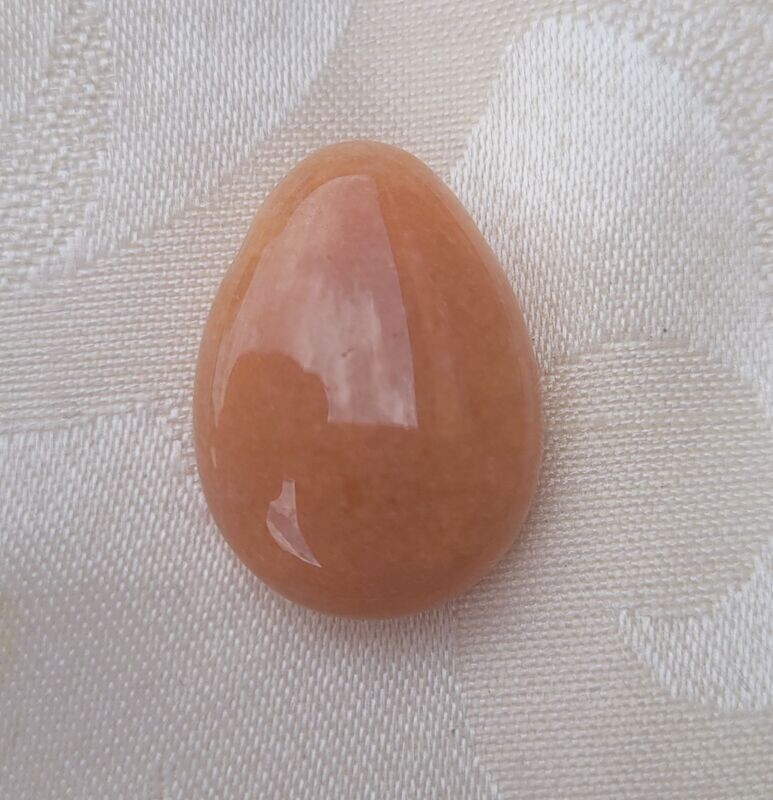 ​Aventurin orange - 2,5 mm gebohrt
