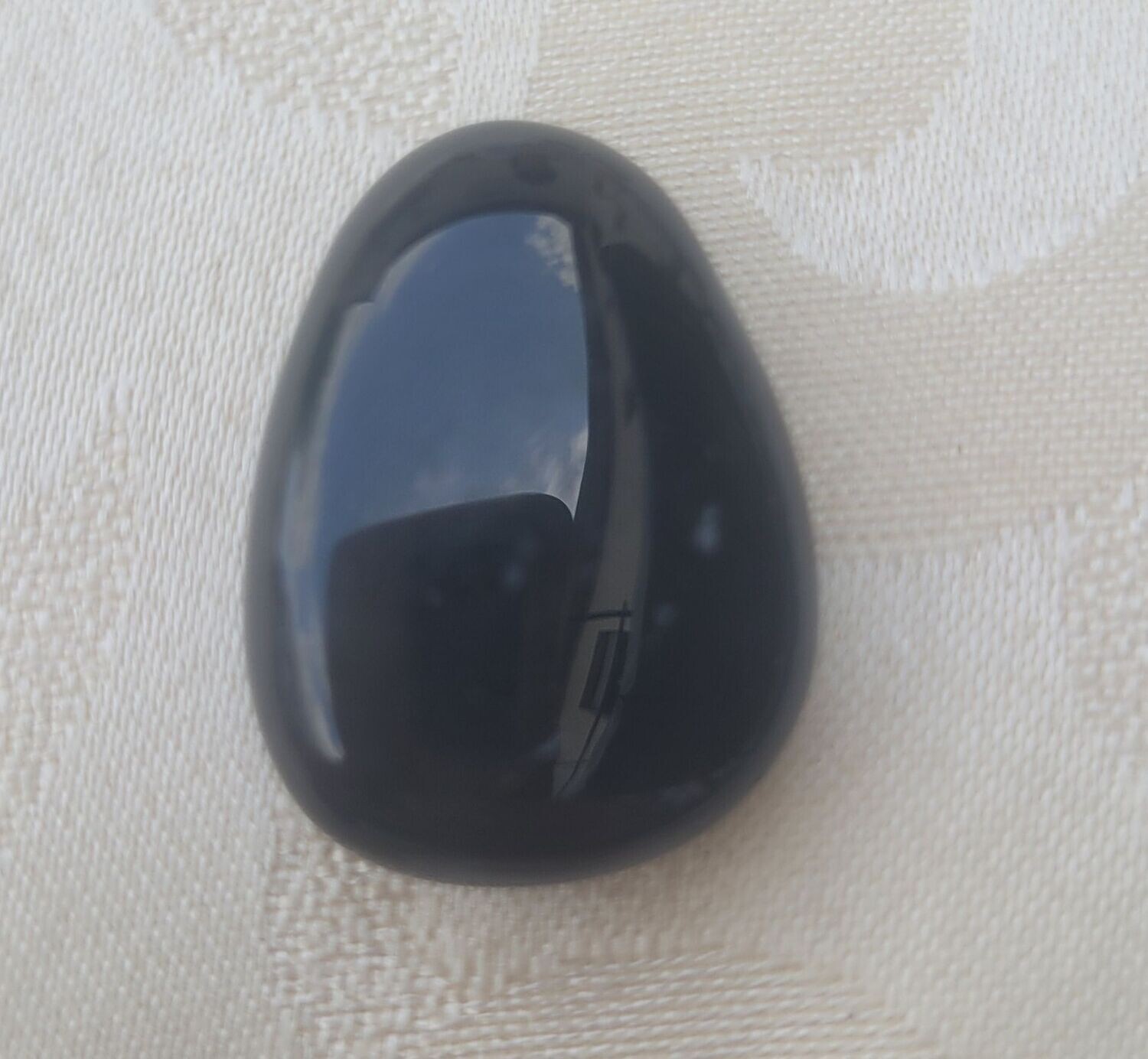 Regenbogen Obsidian - 2,5 mm gebohrt