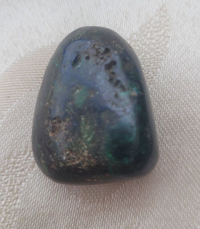 Azurit Malachit - 2,5 mm gebohrt
