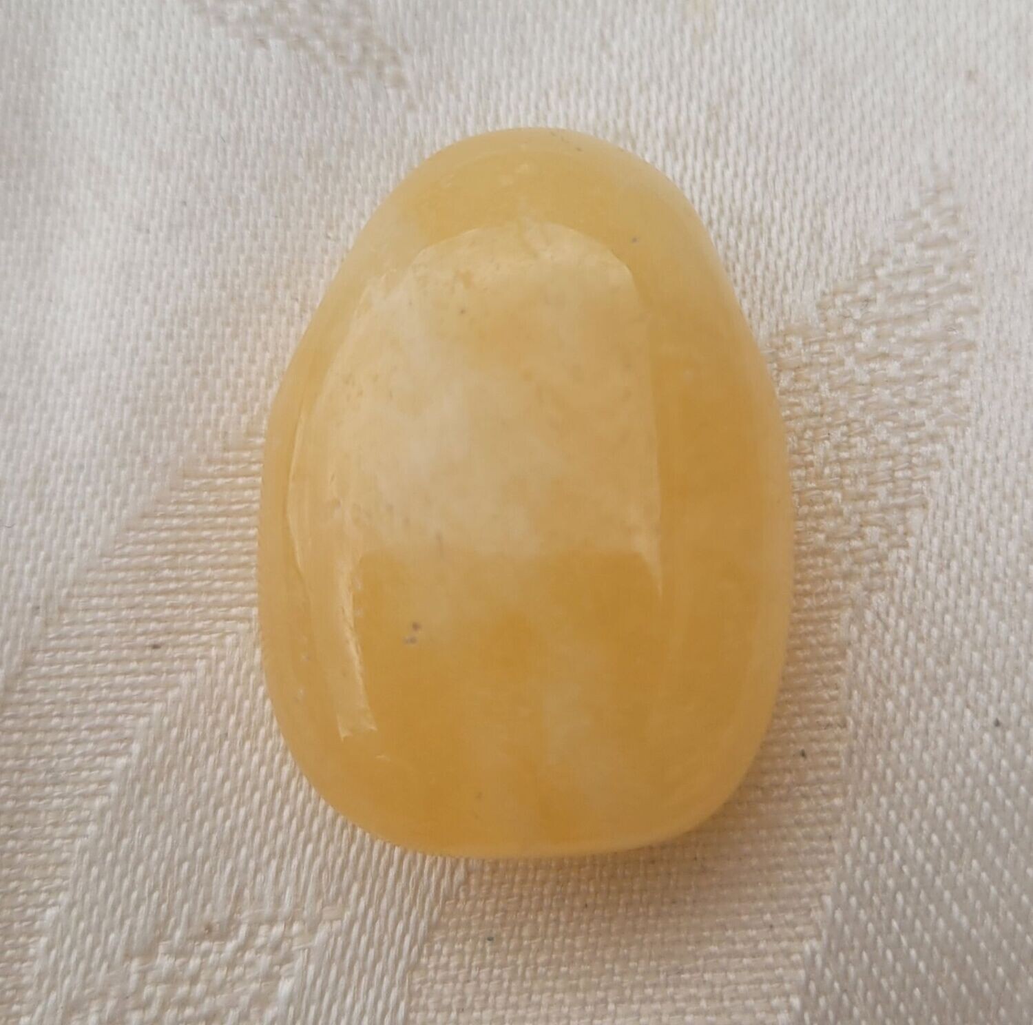 ​Calcit orange - 2,5 mm gebohrt