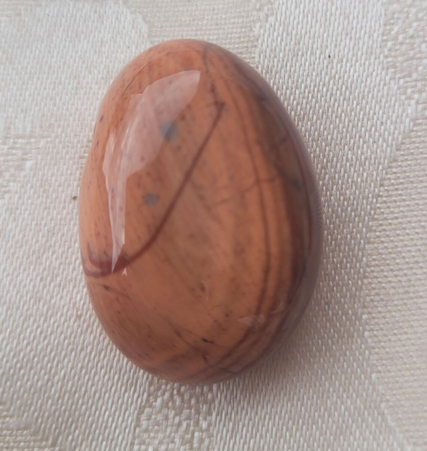 ​​Breckzien Jaspis - 2,5 mm gebohrt