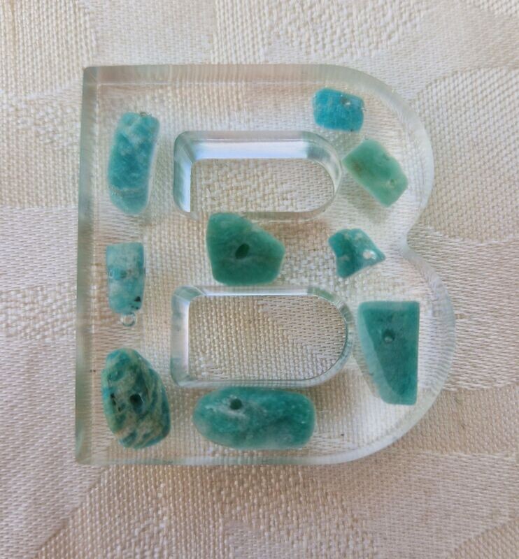 ​Aventurin in Epoxidharz - B