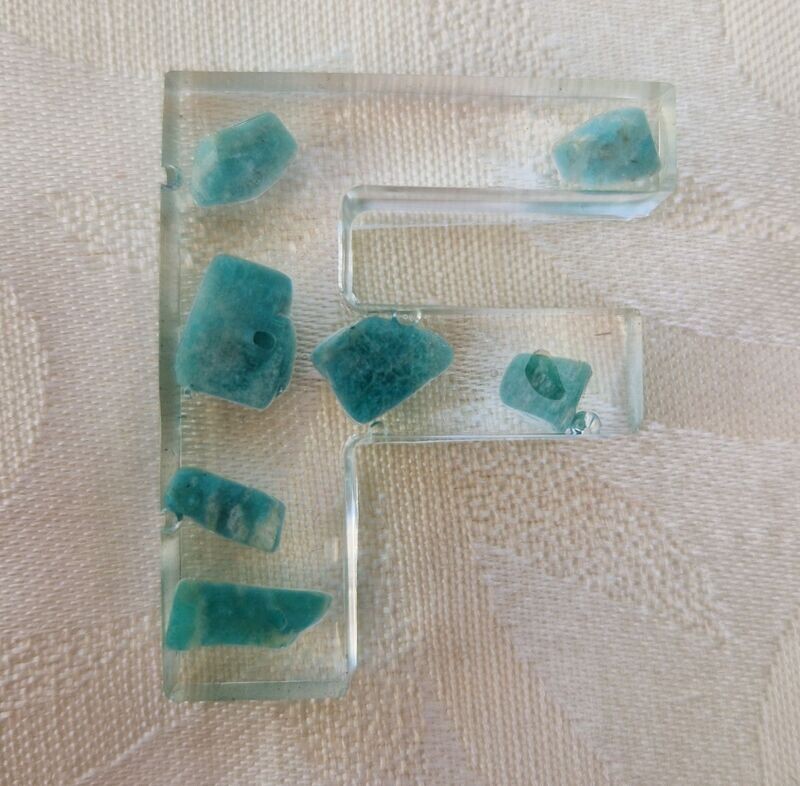 ​​​​​Aventurin in Epoxidharz - F