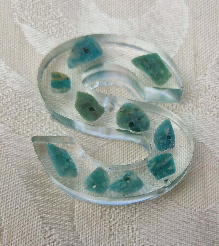 ​Aventurin in Epoxidharz - S