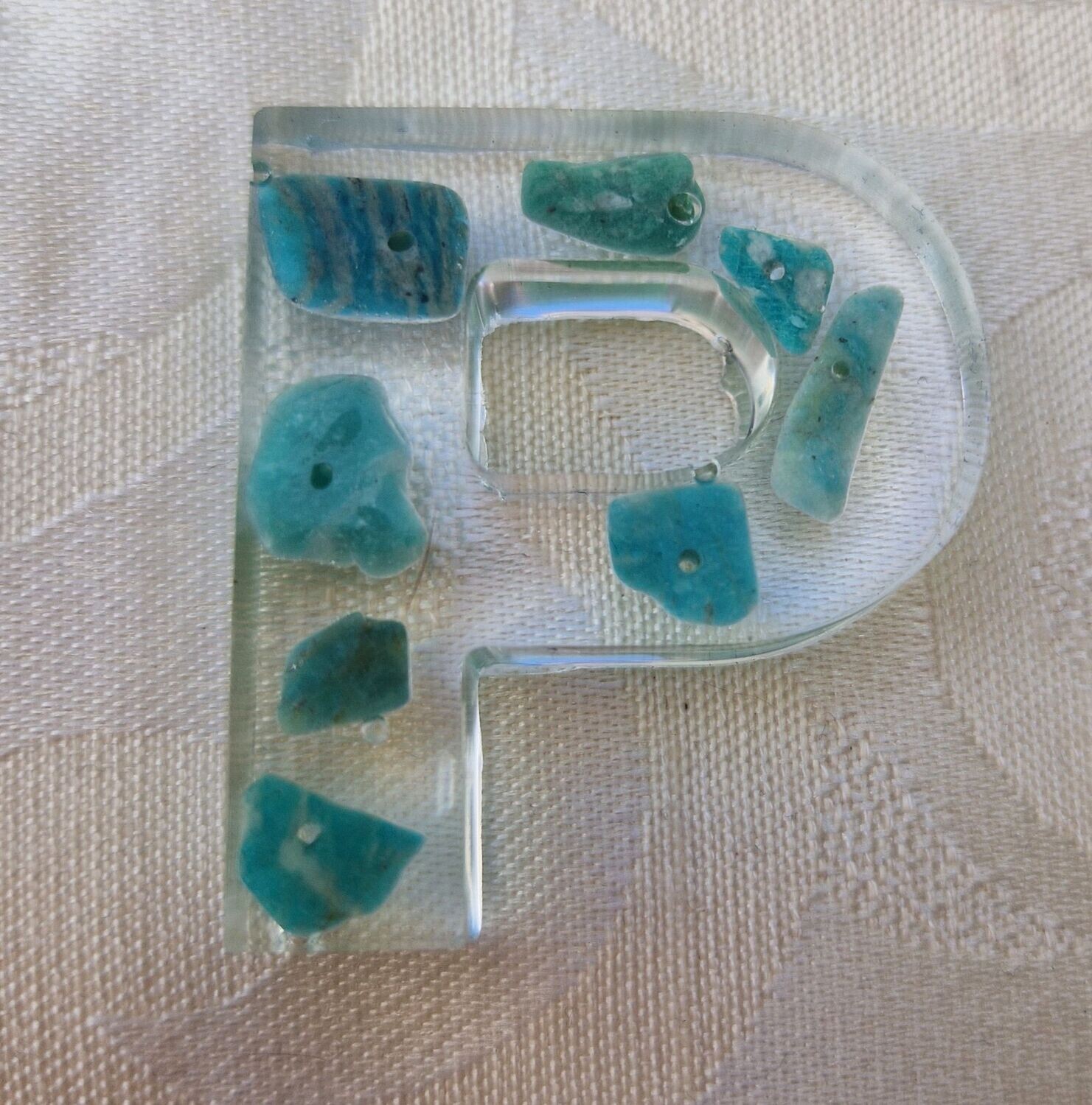 ​Aventurin in Epoxidharz - P
