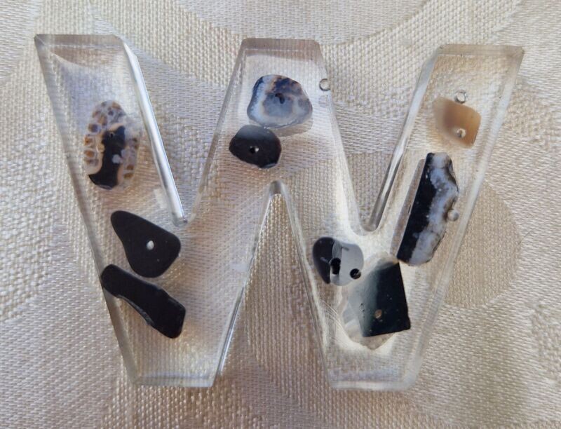 ​​​Onyx in Epoxidharz - W