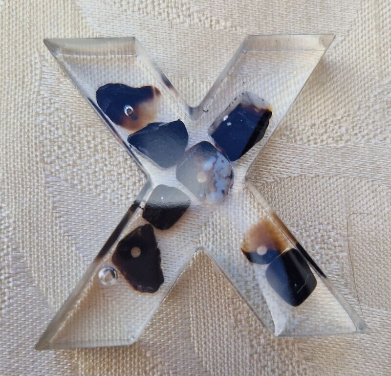 Onyx in Epoxidharz - X
