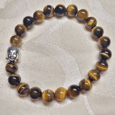 Kugelarmband "Buddha" 8 mm