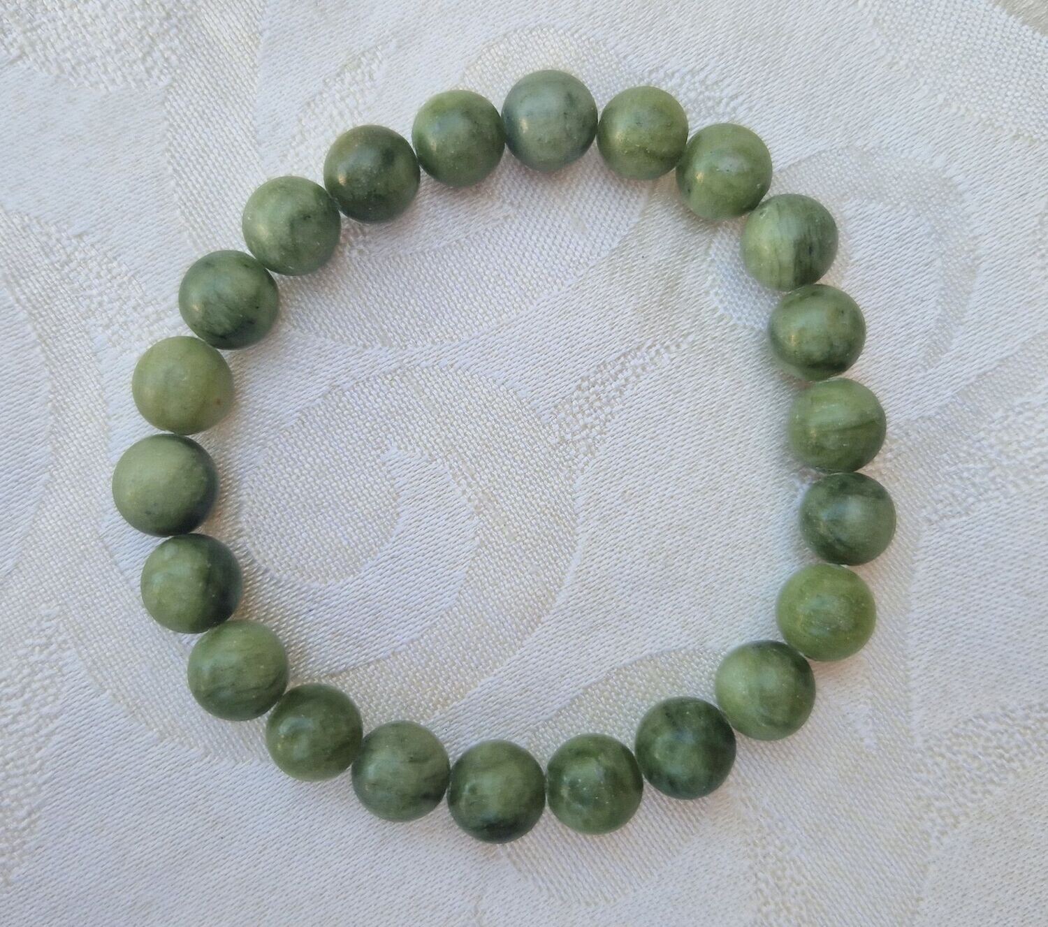 Jade Armband (Kanada) - 8 mm - AB-Qualität