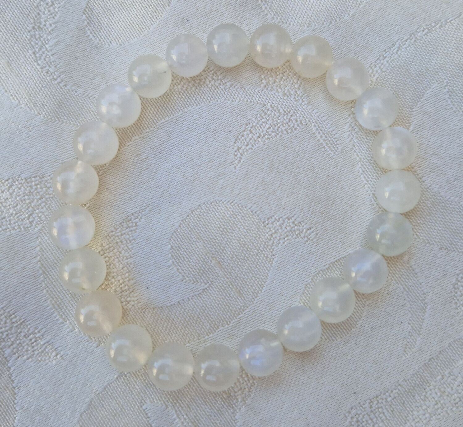 Mondstein Armband - 8-9 mm - A-Qualität