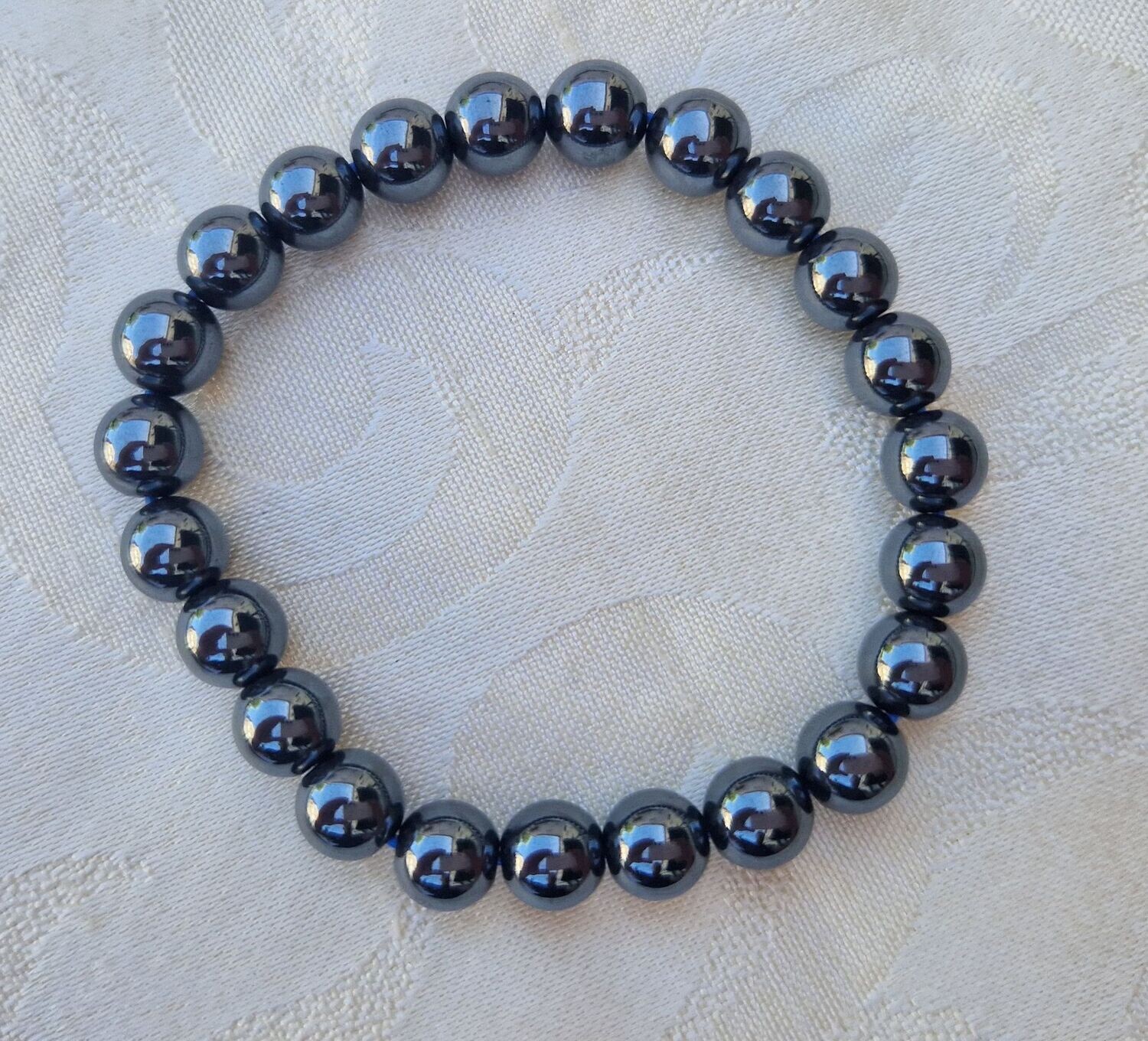 Hämatit Armband - 8 mm