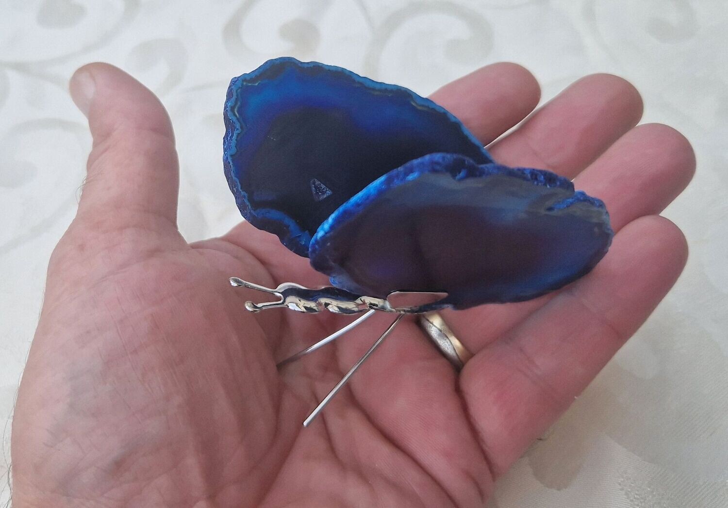Achat Schmetterling blau