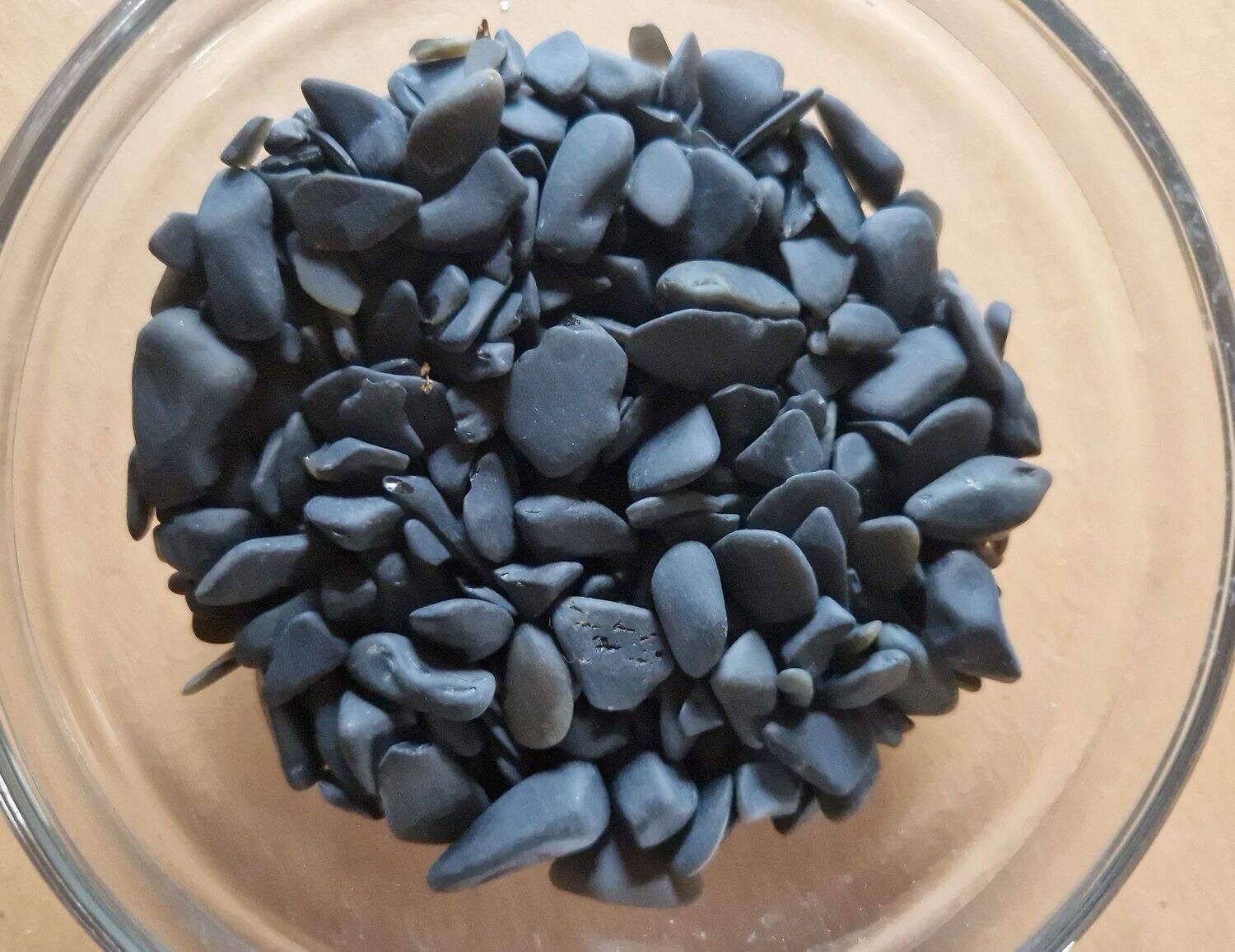Obsidian - 100 gr - 4 bis 12 mm - nicht poliert