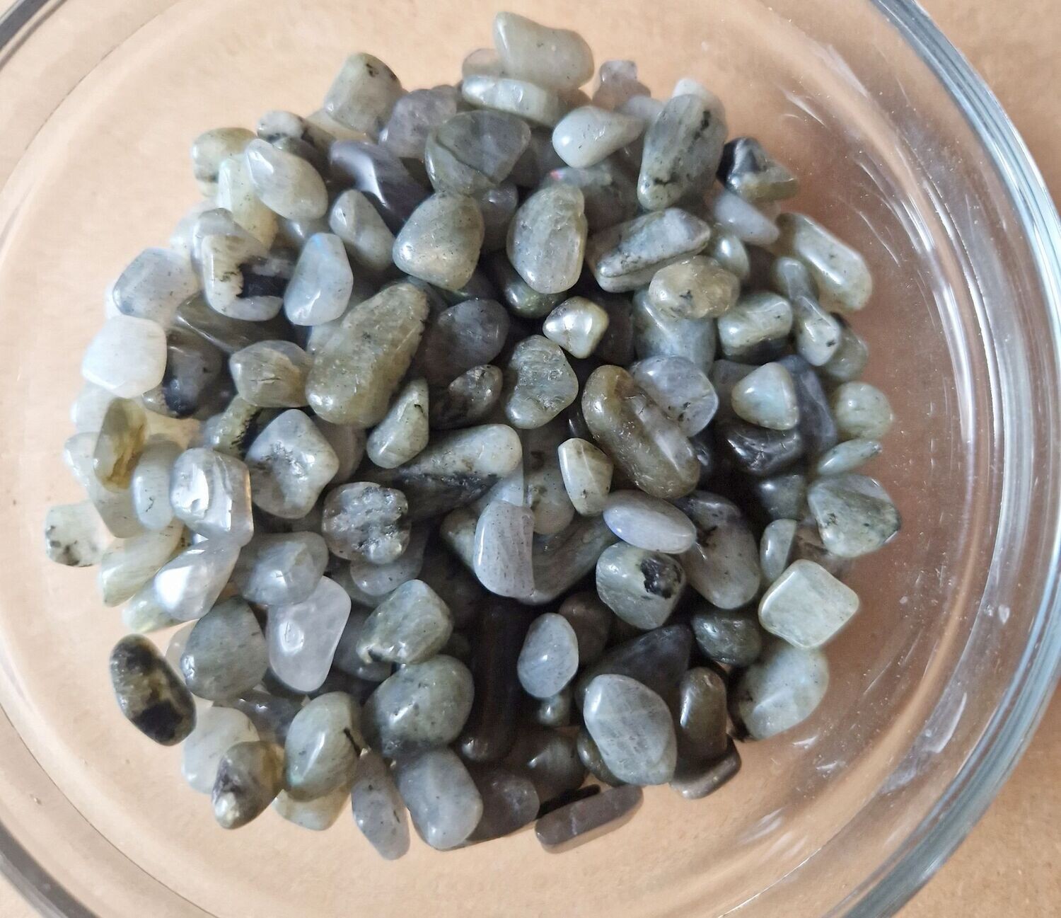 Labradorit - 250 gr - 4 bis 12 mm