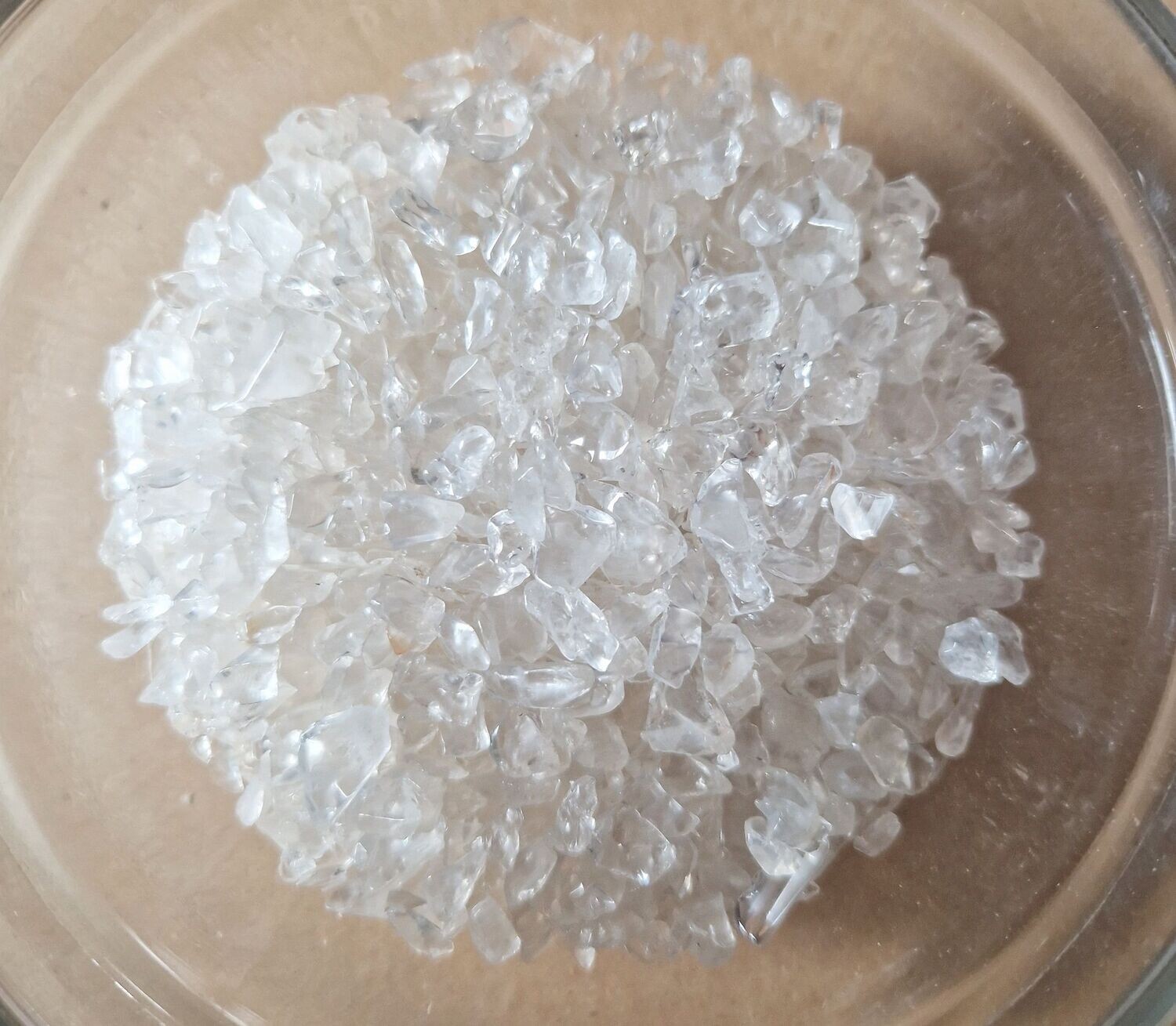 Bergkristall Chips - 100 gr - 3 bis 10 mm