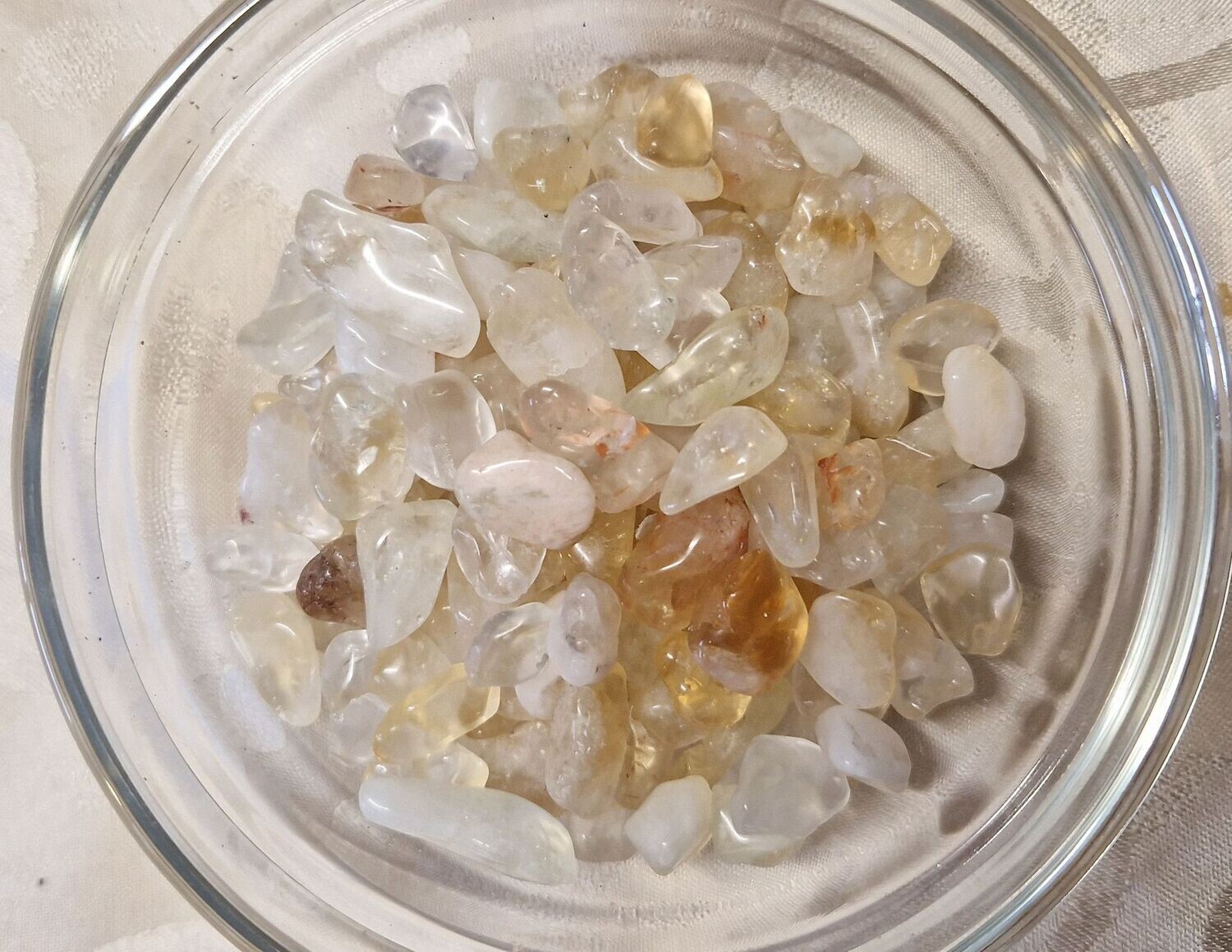 Citrin (Amethyst gebrannt) - 250 gr - 4 bis 12 mm