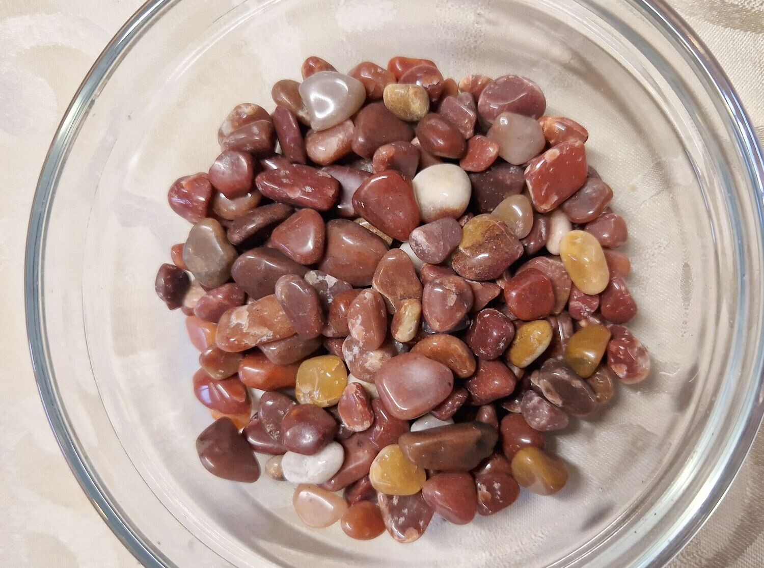 Aventurin rot - 250 gr - 5 bis 25 mm - A/B-Qualität