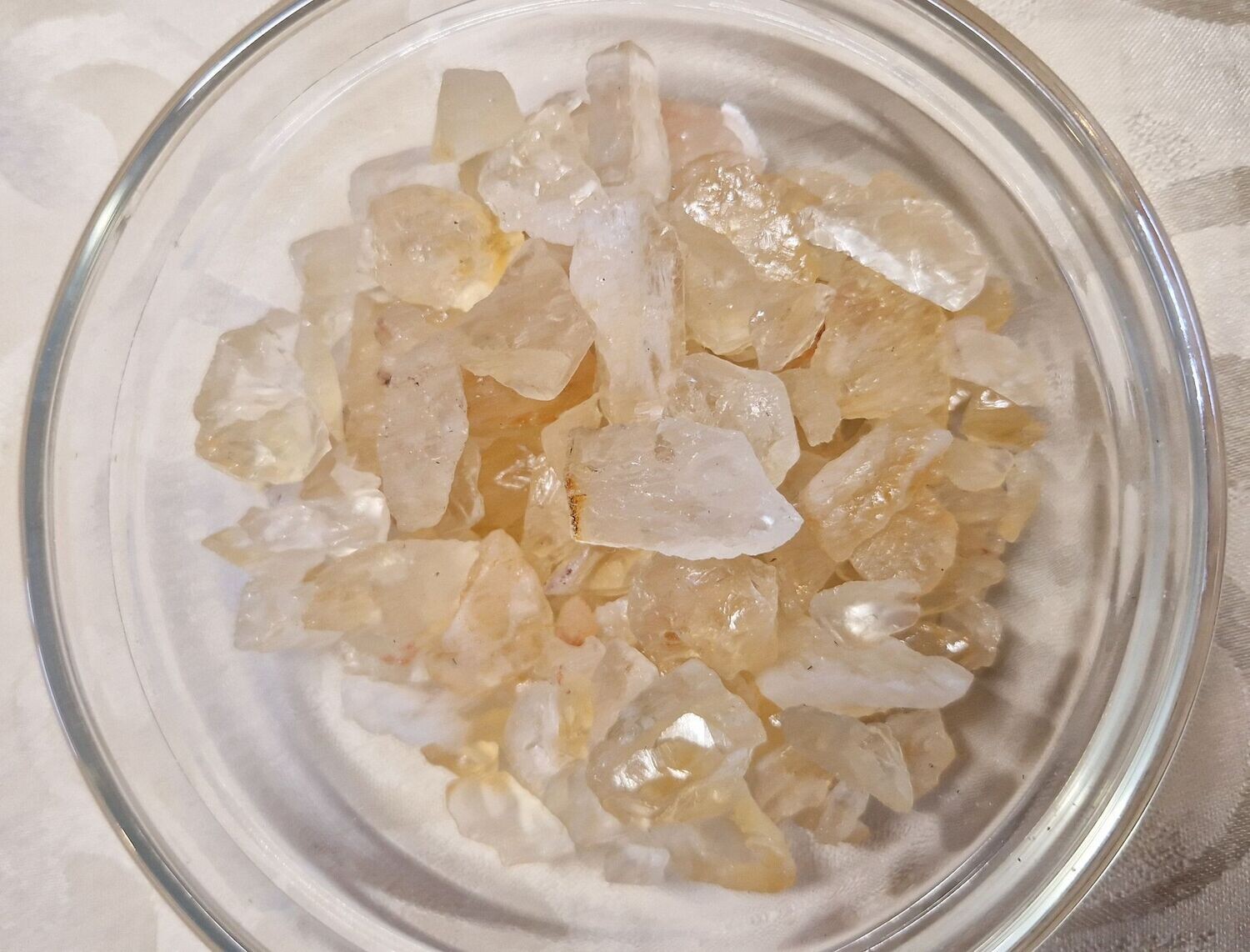 Citrin Chips (gebrannter Amethyst) - 500 gr - 5 bis 15 mm
