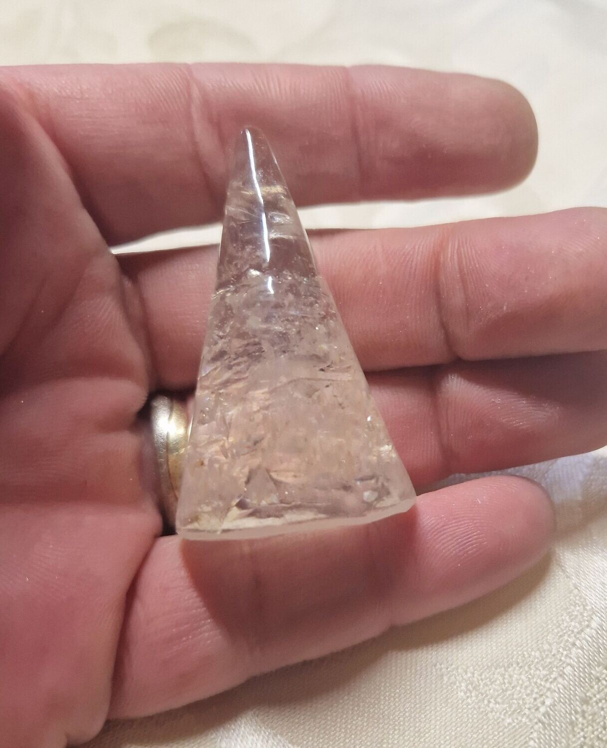 ​Kegel mit Bergkristall - ca. 5,5 cm