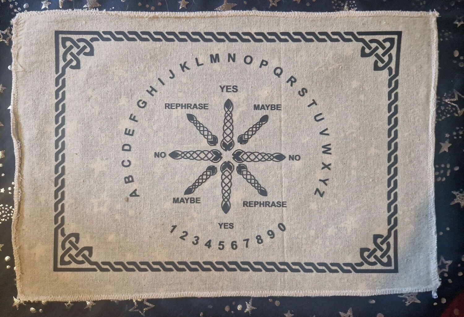 ​Pendelunterlage - Pendelmatte - Alphabet