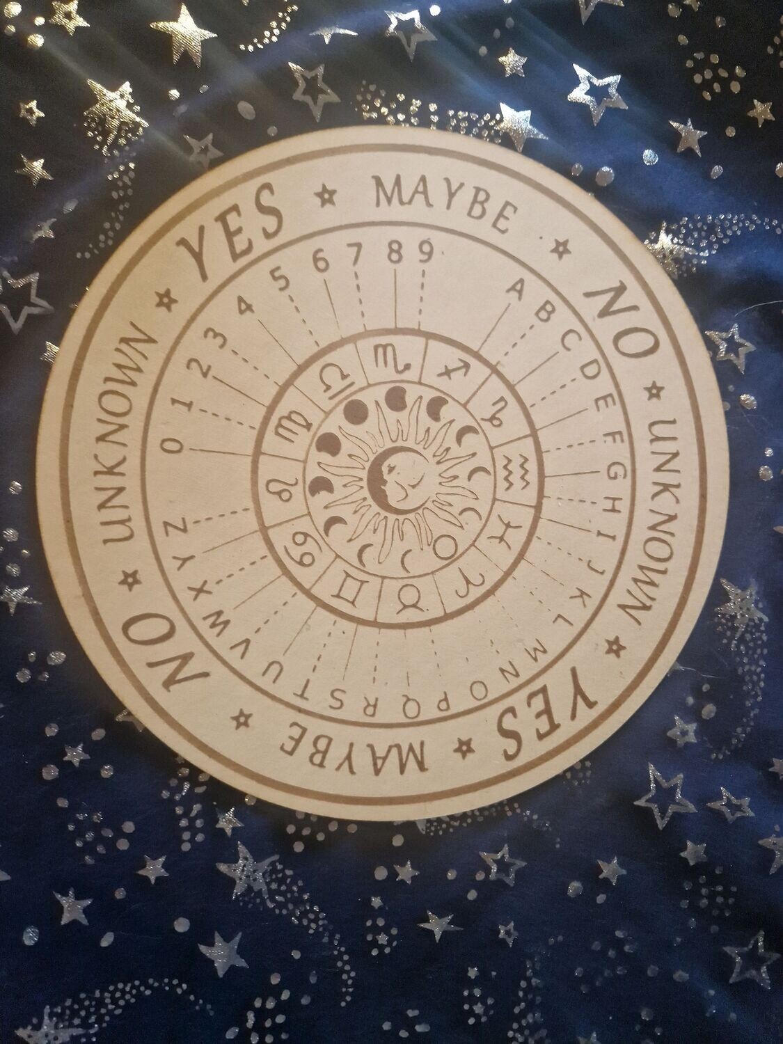 ​Pendeltafel - Astrologie graviert