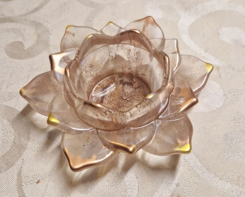 ​Kerzenhalter - Lotusblume