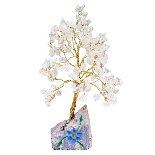 ​Indischer Edelsteinbaum - 160 Steine Bergkristall