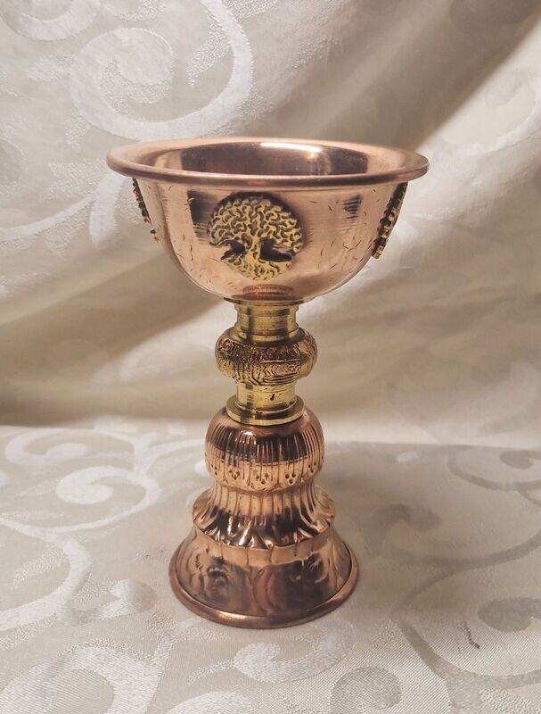 Ritualkelch aus Kupfer mit dem Baum des Lebens