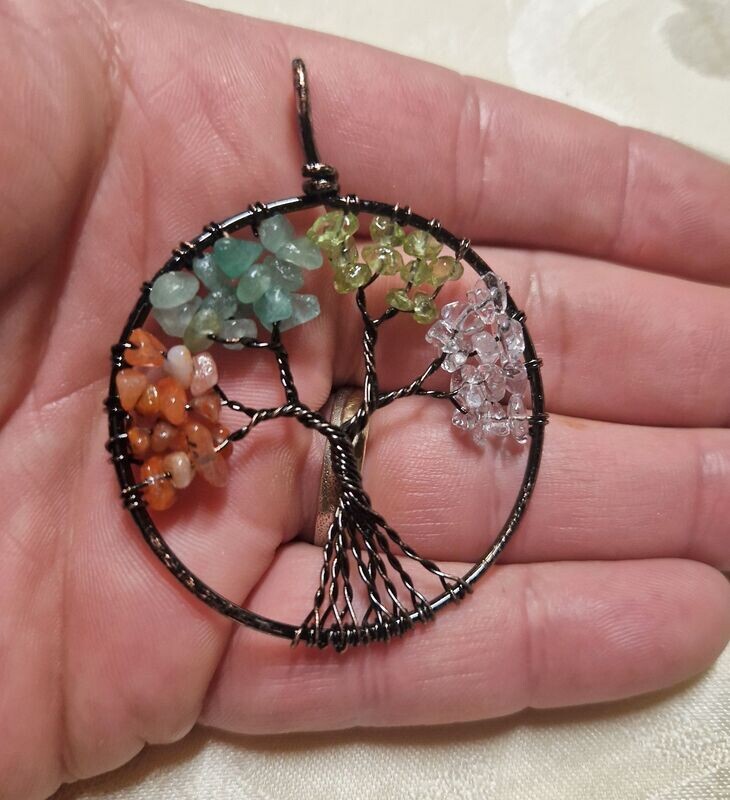 Baum des Lebens - Anhänger - Chakra