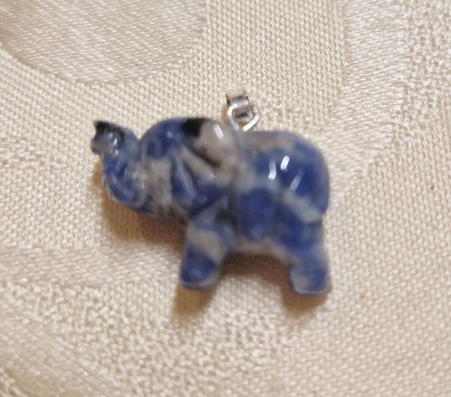 Anhänger - Elefant - Sodalith