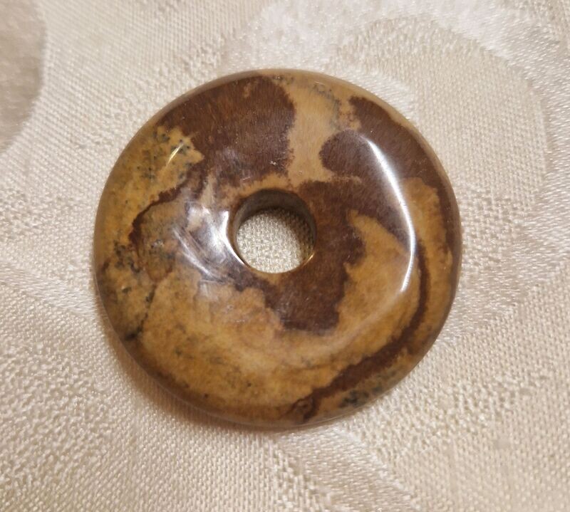 ​​​Donut - Bilder-Jaspis - 40 mm