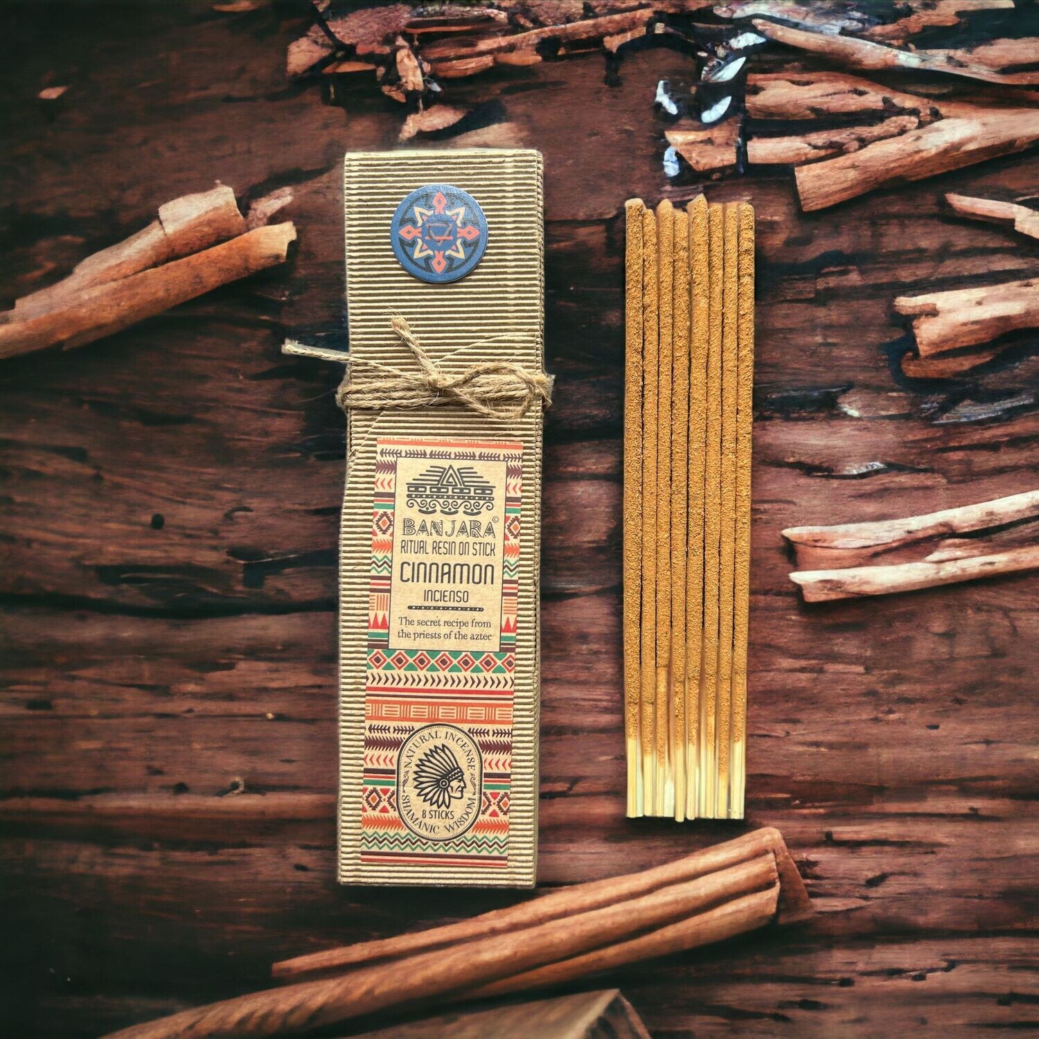 ​Banjara - Ritual-Harz Stäbe - Cinnamon/Zimt