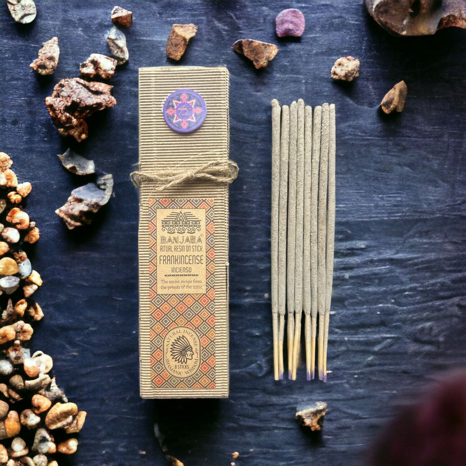 ​Banjara - Ritual-Harz Stäbe - Frankincense/Weihrauch