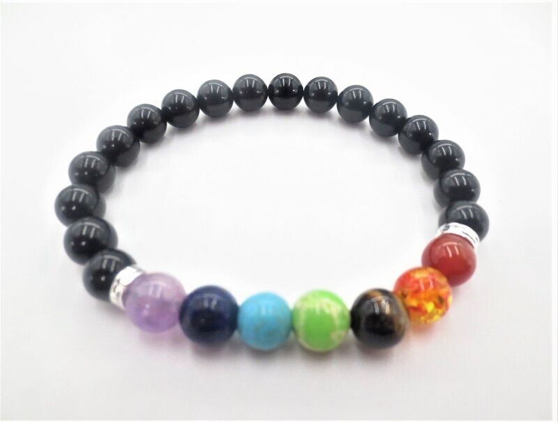 Turmalin Edelsteinarmband/Chakra Armband