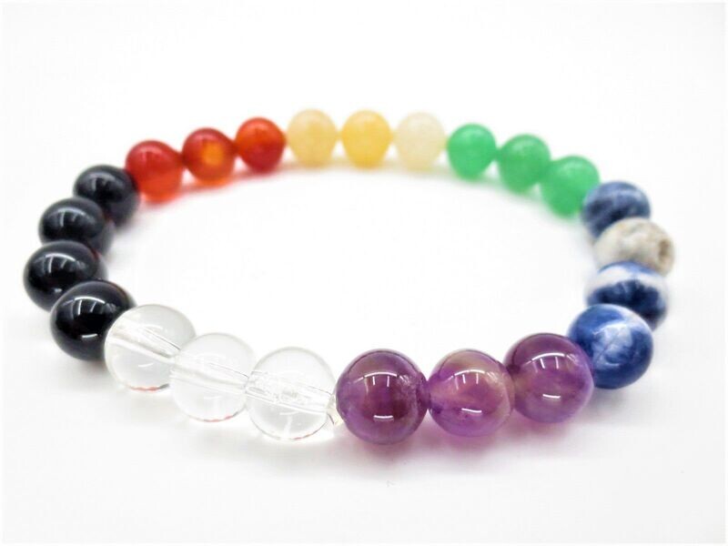 Gemischtes Edelsteinarmband/Chakra Armband