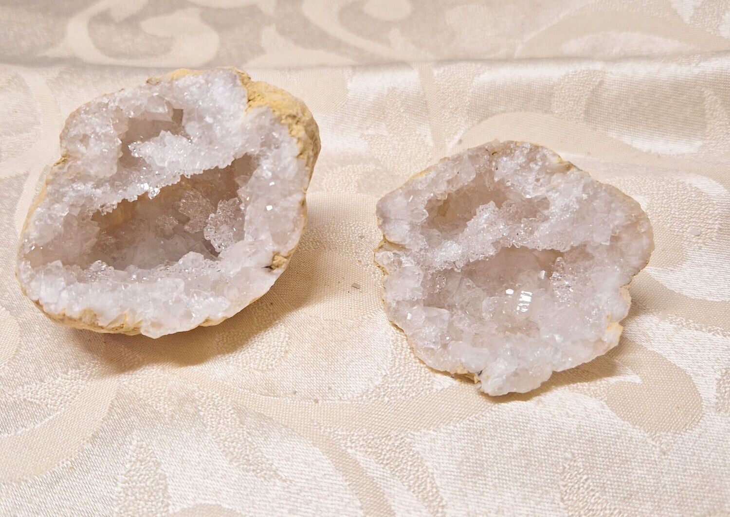 ​Geoden Kristall - 7 cm - 2 Teile