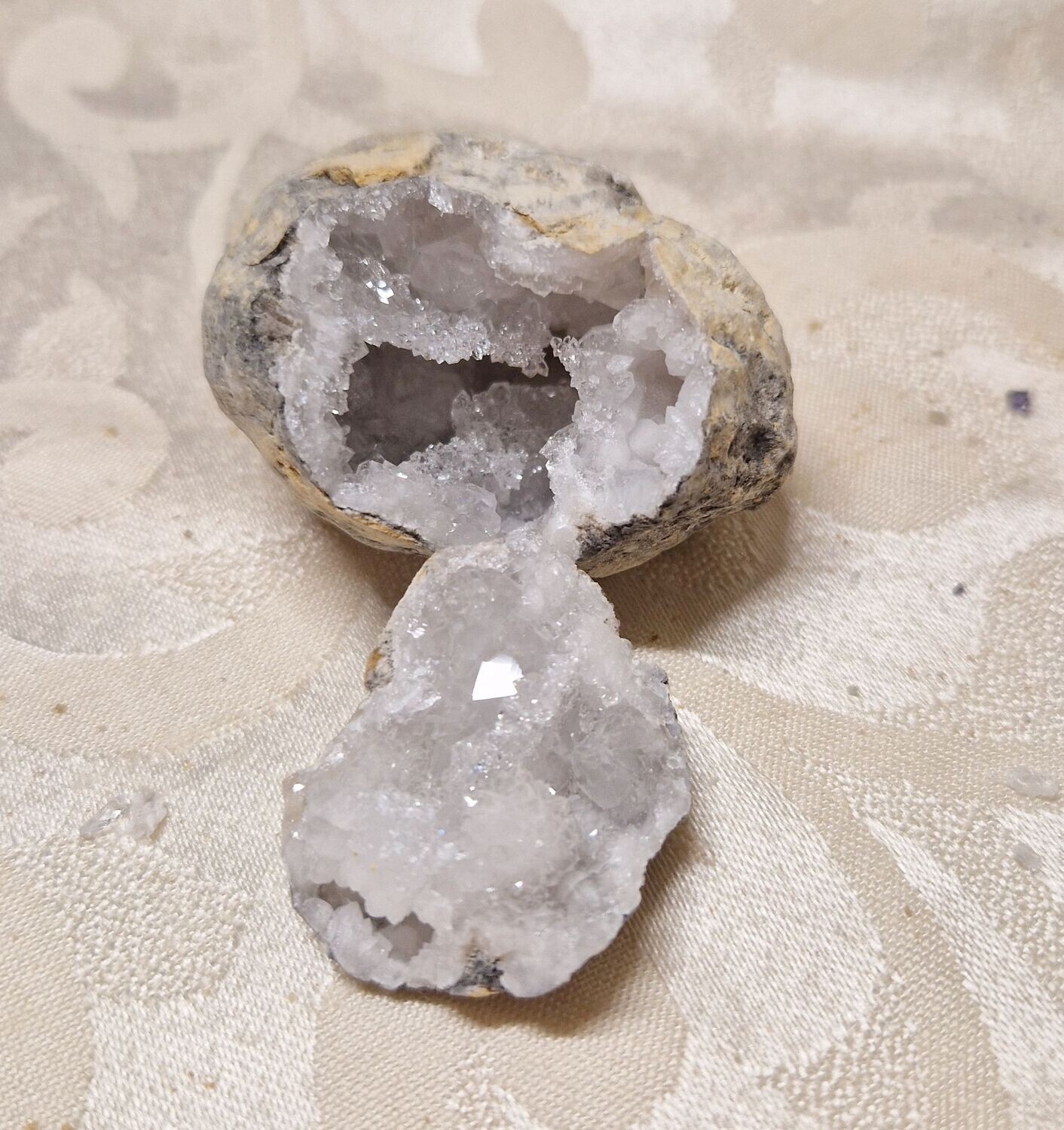 ​Geoden Kristall - 5 cm - 2 Teile