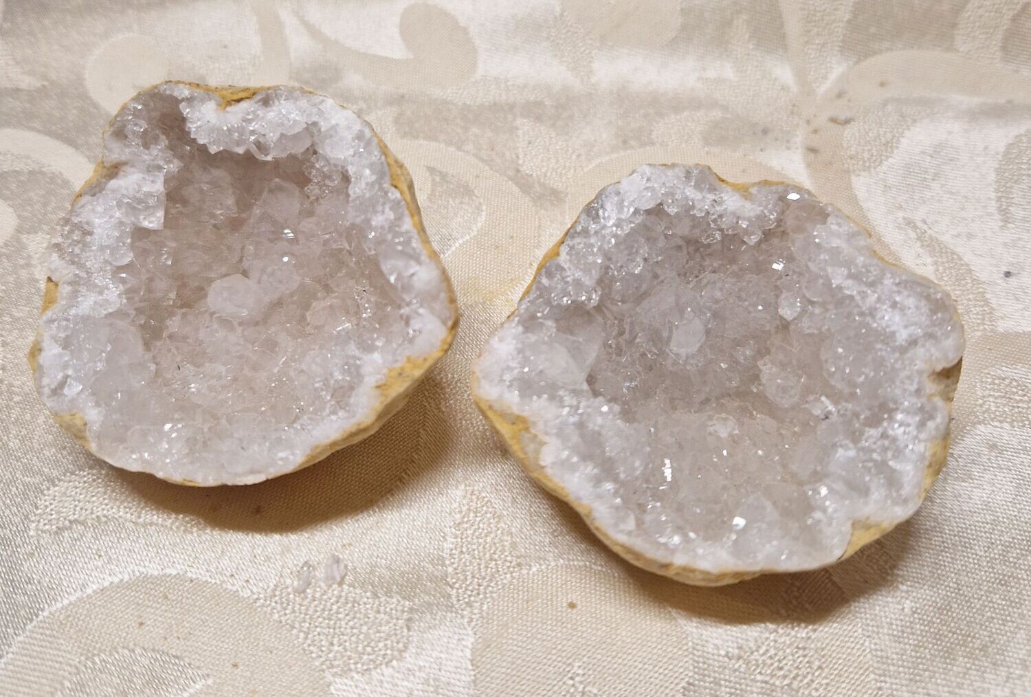 Geoden Kristall - 6 cm - 2 Teile