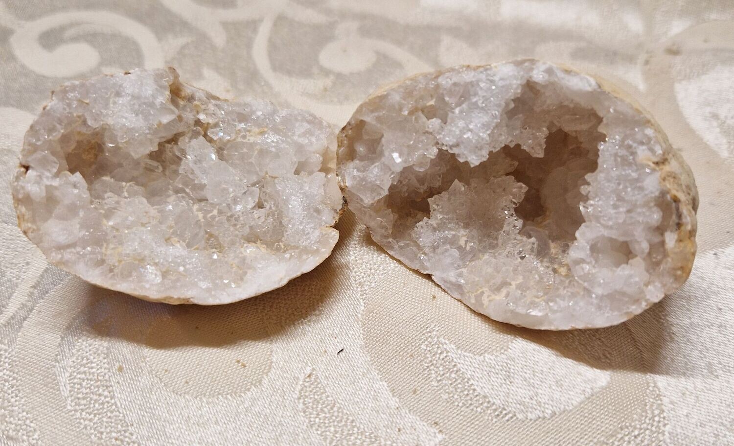​Geoden Kristall - 6,5 cm - 2 Teile